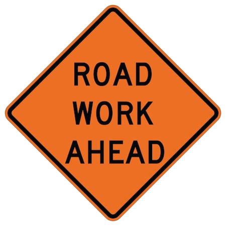 Sign Solutions Usa 24 in Height, 24 in Width, Aluminum, Diamond DUS08HOR2424W20-1